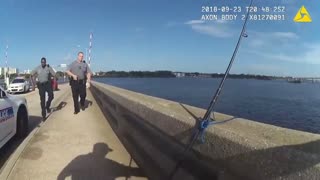 Police Arrest Man For Pushing Another Man Off Bridge