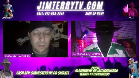 Jim Terry TV - Live Call In!!! (Chapter 60) "Salacious Sunday Nights"