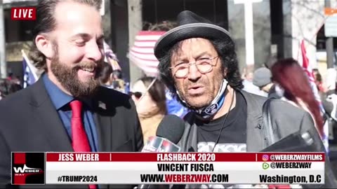 VINCENT FUSCA ASKED IF HE IS JFK JR. WATCH HIS RESPONSE