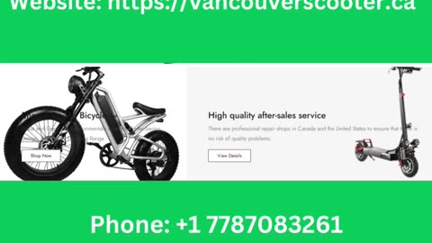 Electric Scooters Hot sale in Burnaby