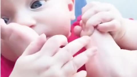 Funny Baby Videos playing