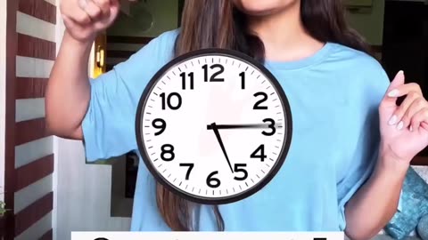 Right way to tell time