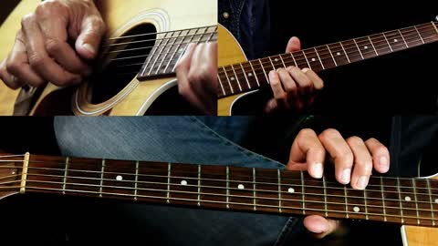 Clapton Style Acoustic Guitar Blues Lick - Blues Guitar Lesson