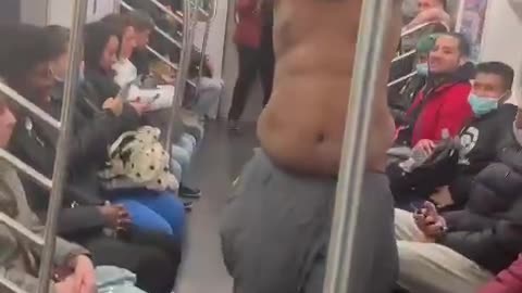 Subway Surprise! This Man's Got Moves (Hilarious Performance) #RumbleShorts