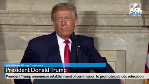 President Trump announces establishment of commission to promote patriotic education