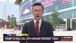 MSNBC: Trump to hold a call with Ukraine’s president today
