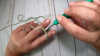 Magic Circle (mc), Magic Ring; Learn to Crochet