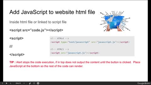 Lesson 4. JavaScript and HTML created, lecture by Sir Laurence Svekis