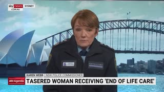 NSW Police commissioner Karen Webb defends cop who tasered a 95yo women