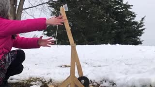 I Made a Miniature Trebuchet - Renaissance