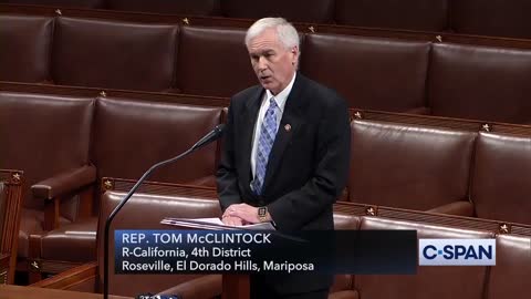 (R) Rep McClintock - Lockdowns are worse than COVID