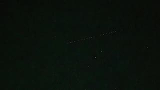 Starlink "Train" Flyover | Starlink-113 (G6-23) | October 18, 2023