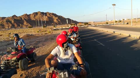 Summer Safari View In Dahab Desert