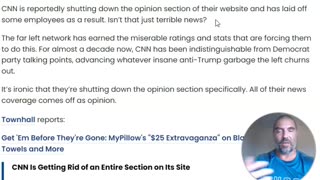 CNN.COM MISFIRE! Drops online "Opinion" section, when that is exactly where opinions go!