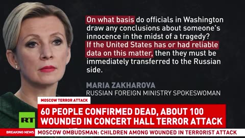 The US claims it had no prior specific knowledge of the Moscow terrorist attack