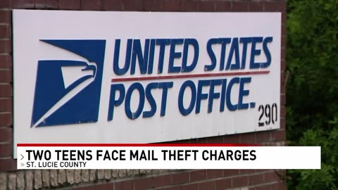 FLORIDA Teens lead multi-county chase after stealing packages from post office in St. Lucie County