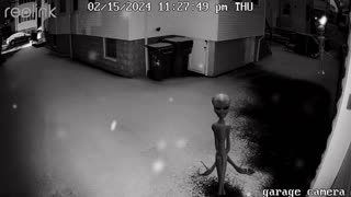 Alien Caught on CCTV - 1 Minute Short