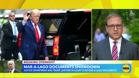 High-stakes hearing as DOJ faces off with Trump attorneys l GMA