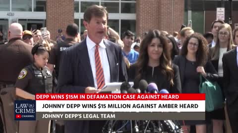Johnny Depp’s Legal Team Takes Victory Lap, Makes Statement on Verdict