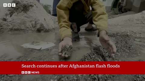 Afghanistan flood survivors continue searchfor lost family | BBC News