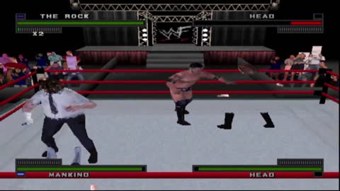WWF Attitude PS1: Tornado match #32