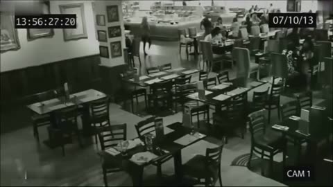 Ghost at the restaurant