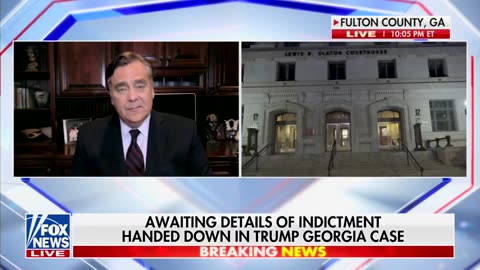 Prof. Jonathan Turley remarks about the PDJT Georgia Indictment to Hannity