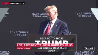 Donald Trump Speech in Summerville South Carolina - September 25, 2023