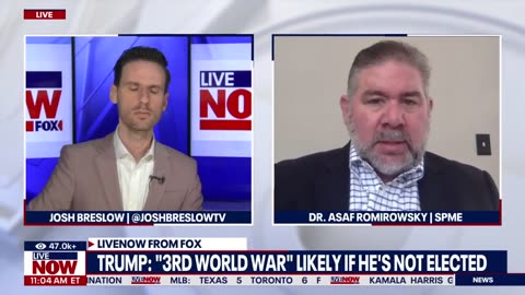 "3rd World War" if Trump not elected, former president says amid Israel-Hamas war | LiveNOW from FOX