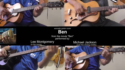 Guitar Learning Journey: "Ben" cover - instrumental