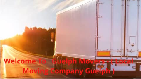 Guelph Movers - #1 Local Moving Company in Guelph, ON