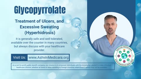 Glycopyrrolate: Effective treatment for excessive sweating