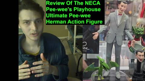 Review Of The NECA Pee-wee's Playhouse Ultimate Pee-wee Herman Action Figure