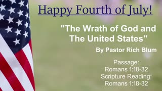 2024-6-30 The Wrath of God on the United States Bethel Community Church of Washougal