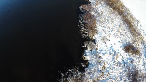 lake aerial view-multicut 4k (1080p)