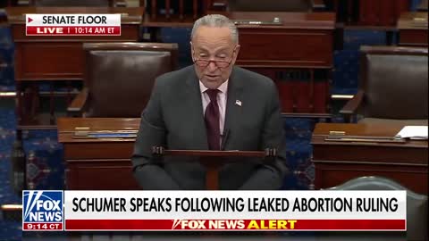 Schumer calls potential abortion ruling 'an abomination'