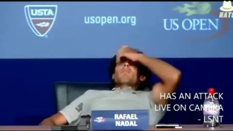 Convid vaccine advocate Rafael Nadal collapses at press conference