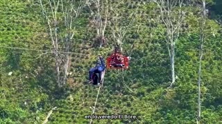 Rescate de padre e hija en vereda de Piedecuesta