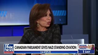 Judge Jeanine Pirro slams Trudeau for his response to a Nazi being honoured in the House of Commons