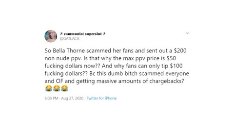How Bella Thorne made 2 Million on OnlyFans
