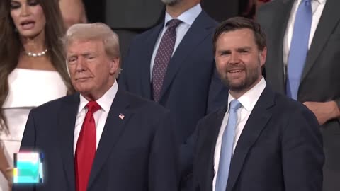 Full - Donald Trump Emotional RNC Entrance Day 1 . #news #rnc #viral #trending #jdvance