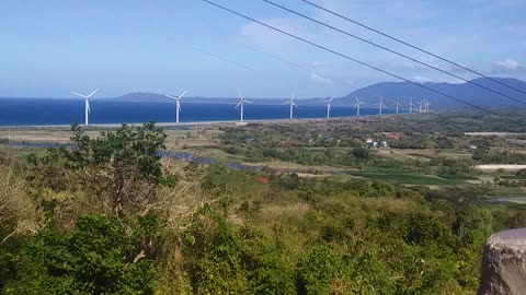 overviewing @ bangui windmills ilocos norte