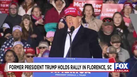 LIVE: President Donald J. Trump in Florence, SC