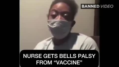 Nurse gets Bells Palsy from covid vaccine