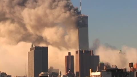 Newly released footage of the collapse of the WTC towers on 9/11 by Kei Sugimoto