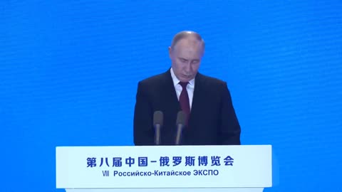 Putin : Russian-Chinese Strengthening Economic Cooperation