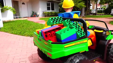 Vlad and Nikita play with Toy Cars - Collection video for kids