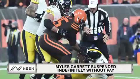 Myles Garrett Suspended Indefinitely