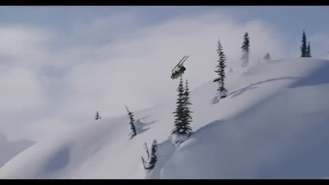 Huge Mountain Sends On Snowmobiles & Skis