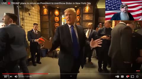 Trump in New York September 13, 2021